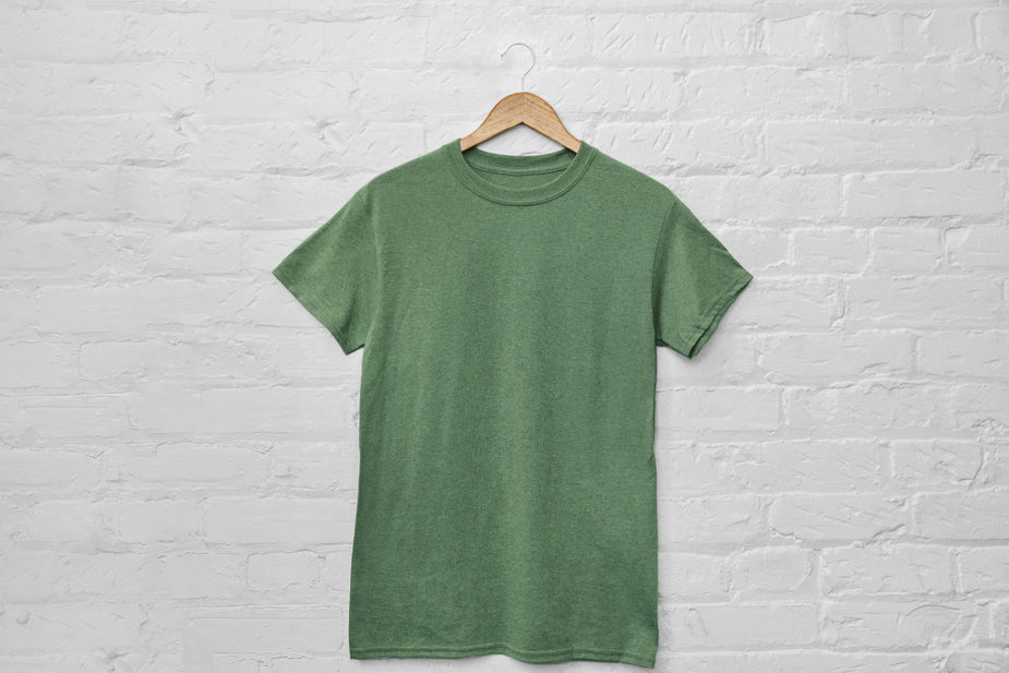 Plain green shirt